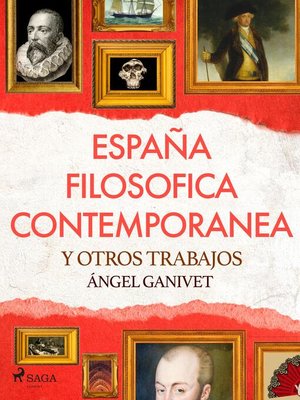España filosófica contemporánea y otros trabajos - ebook